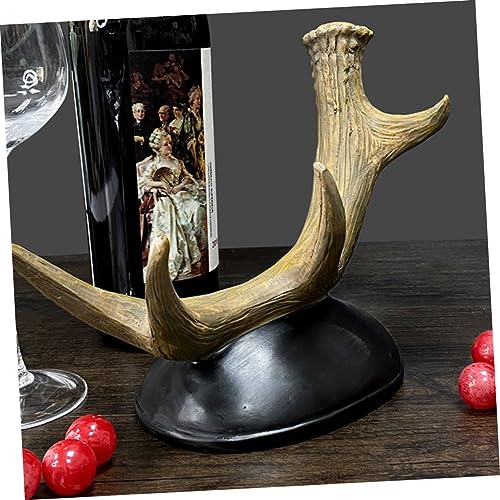 Soporte para botellas de vino de resina miniatura 3