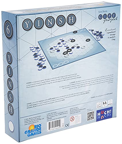 Rio Grande Games Yinsh juego de mesa estratégico para 2 jugadores miniatura 3