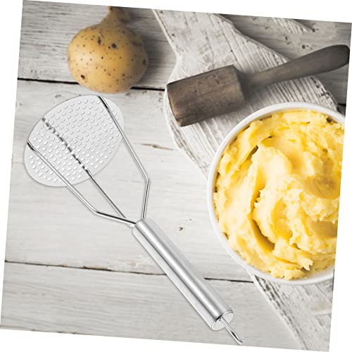 Kartoffelstampfer, 2 Stück, Edelstahl, Kartoffelstampfer, Reispresse, Küche, Obststampfer, Multitools, Gemüsepresse, Kartoffelpresse, Brei, Kartoffelwerkzeug, Handwerkzeuge, Kartoffelpüree, Presse, Ka