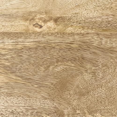 Image of The Attic Catania Kitchen Cabinet, Multipurpose Cabinet for Bedroom Living Room Study bar, Solid Wood Bookshelf /Kitchen Cabinet, Solid Mango Wood, Natural Matte Finish Cane