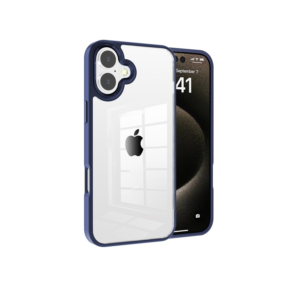 Amazon.co.jp: iPhone 16 用 ケース 透明 クリアケース 全面保護