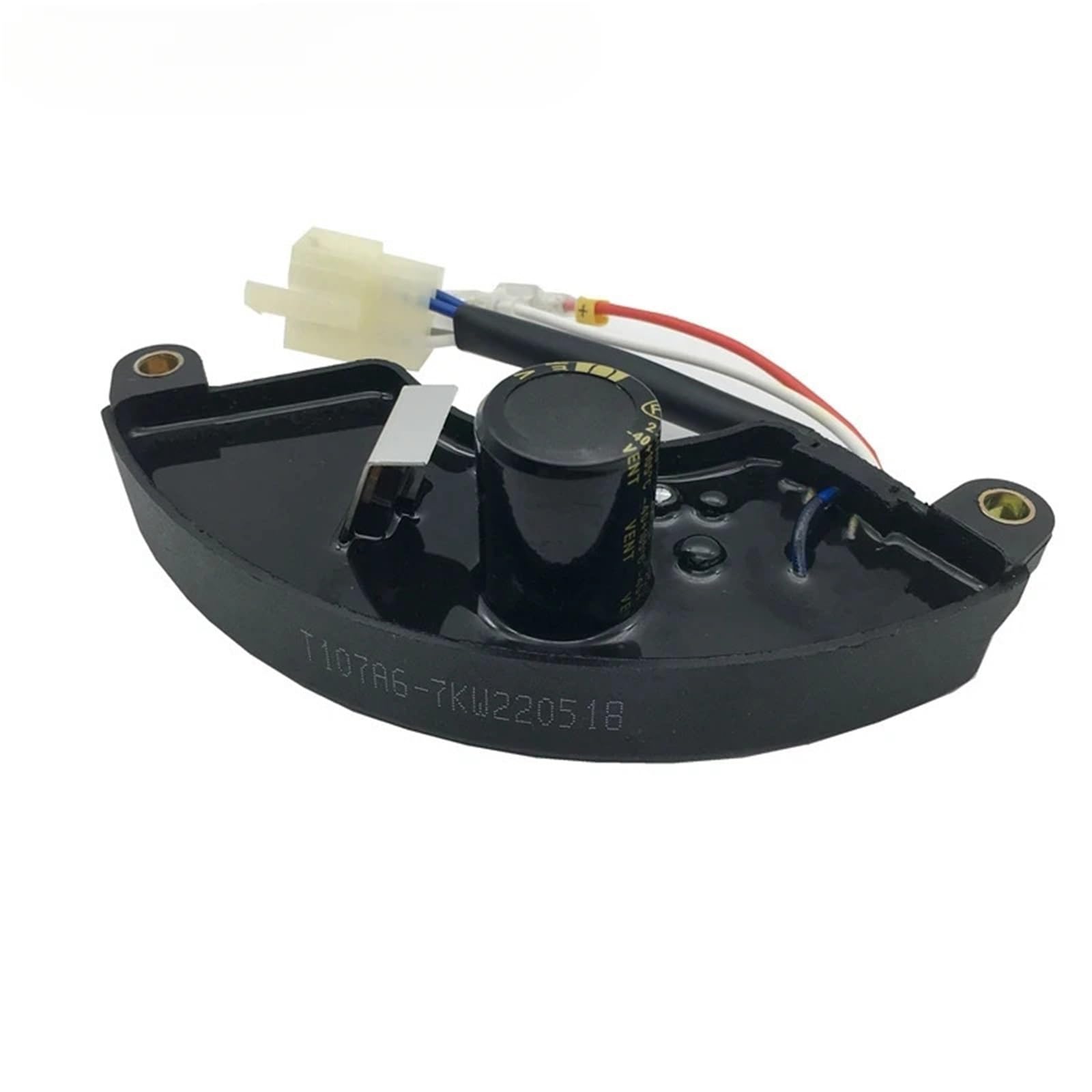 Generador de Gasolina 7 kW, regulador automático Voltaje AVR, monofásico o trifásico, 6/8 Cables, 400 V, 470 UF, T107A, T307A(T107A)