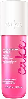 Cake Beauty Hair & Body Mist, The Finishing Touch - Infused with Vitamin E & Argan Oil - Pistachio & Salted Caramel Scent - For All Skin & Hair Types - 6.8 Fl Oz / 200 mL