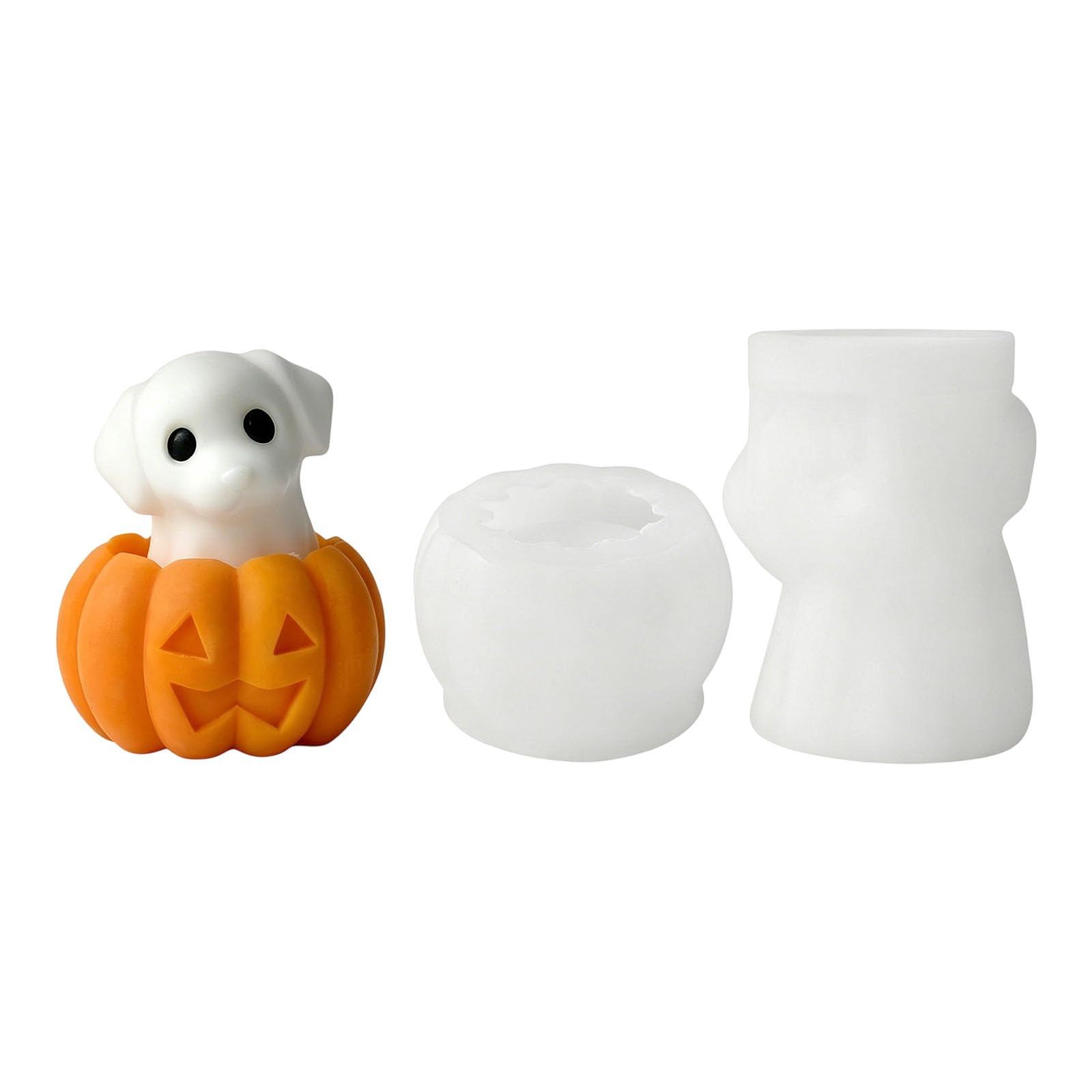 Limtula Flexible Silicone Set for Halloweens Pumpkin Specters Decorations and Crafting Projects Pumpkin Specters