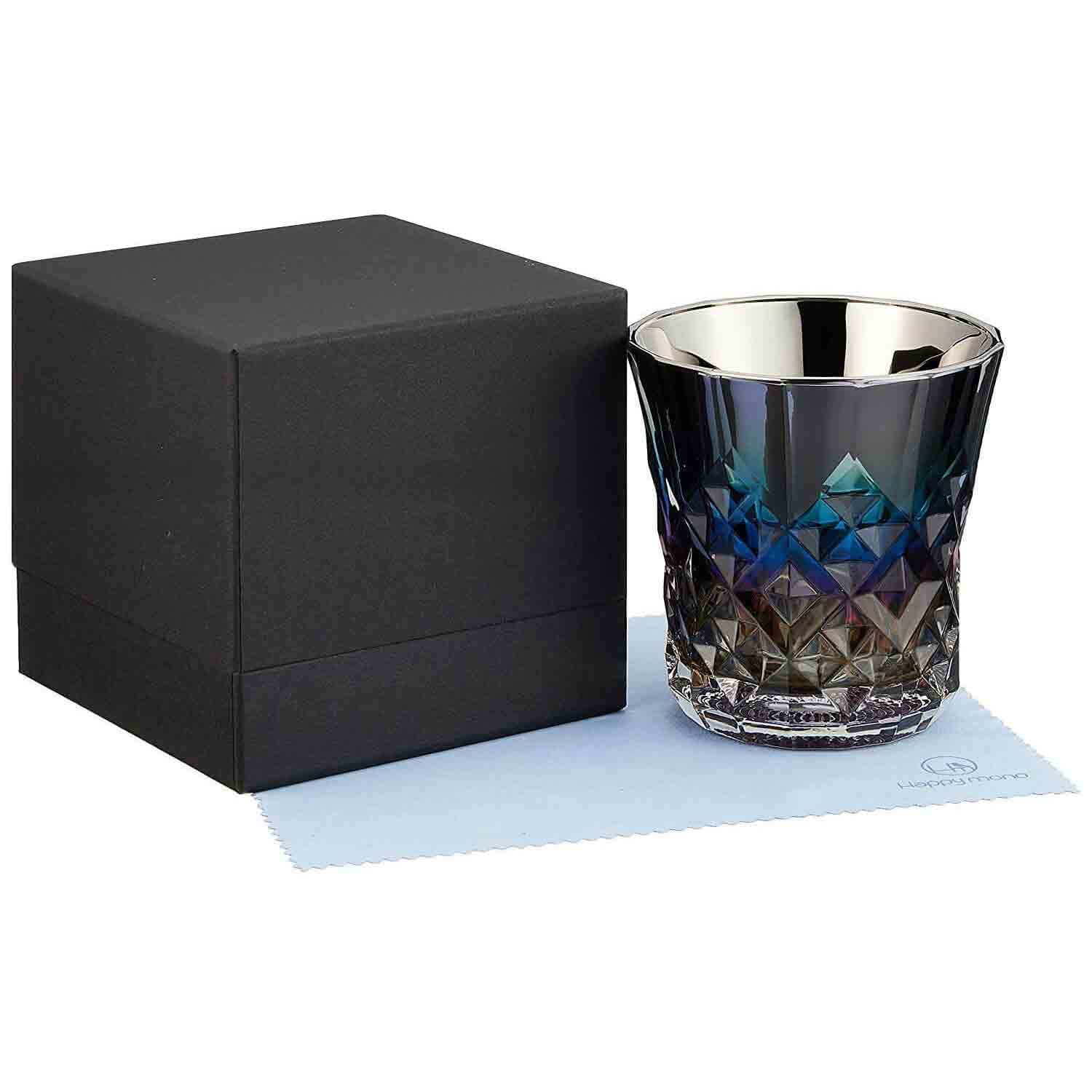 Amazon | PROGRESS Rex ロックグラス チタンミラー カットデザイン