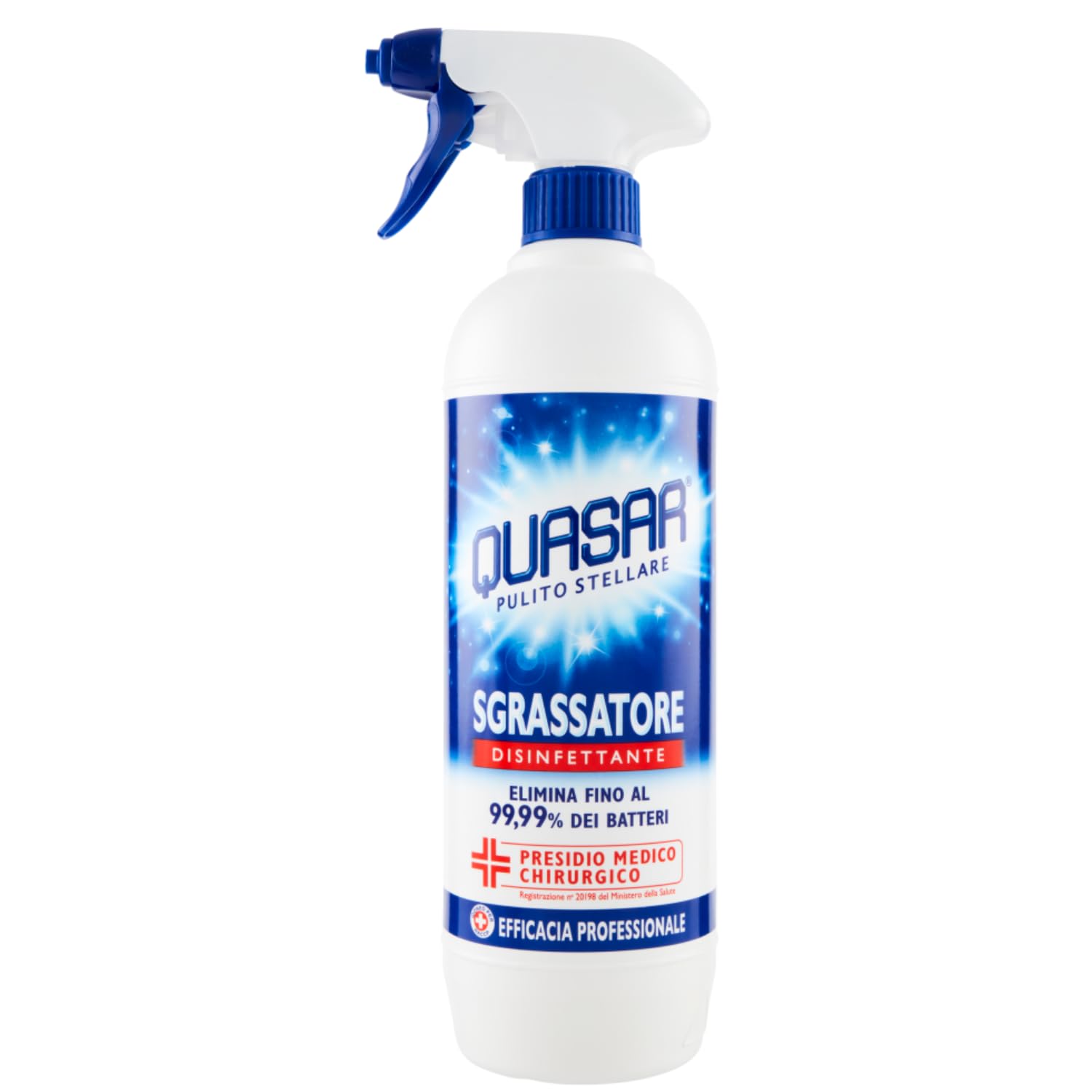 Sgrassatore disinfettante multiuso – azione igienizzante e sgrassante – 650 ml kit con Spugna Brandizzata SPESA & RISPARMIO Inclusa – Variazioni 4/8/12 Pezzi (12)