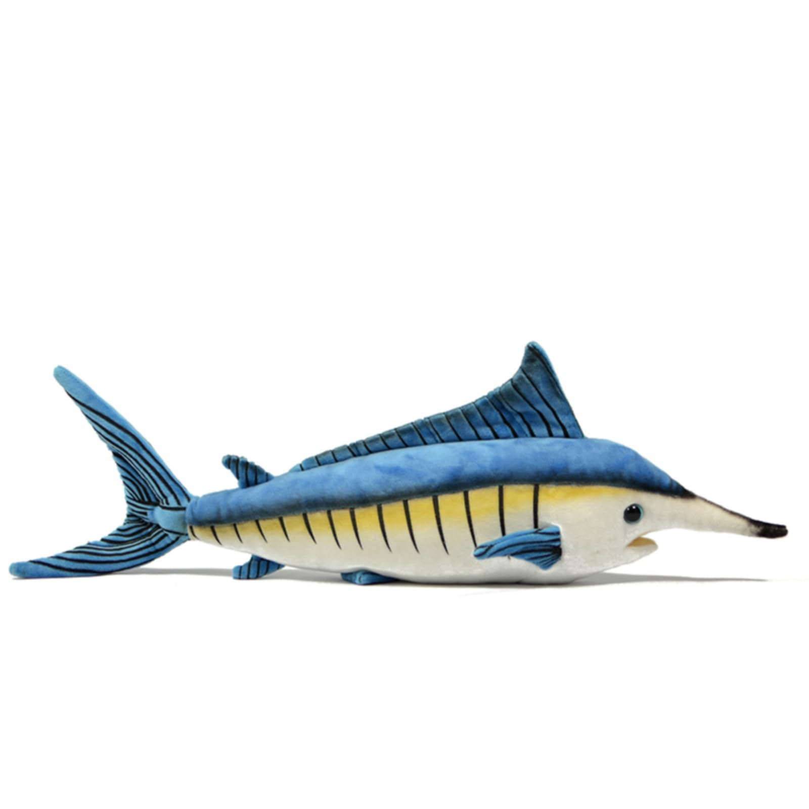 PuffPurrs Lifelike Marlin Plush Toy, Realistic Marlin Fish Teddy Stuffed Animal, Cute Ocean Animal Unique Pillow Toy Gift, 18.5 Inch — image 1