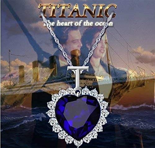 Neoglory Titanic Heart of the Ocean Pendant Necklace For Women Crystal Rhinestone Jewelry Accessorie