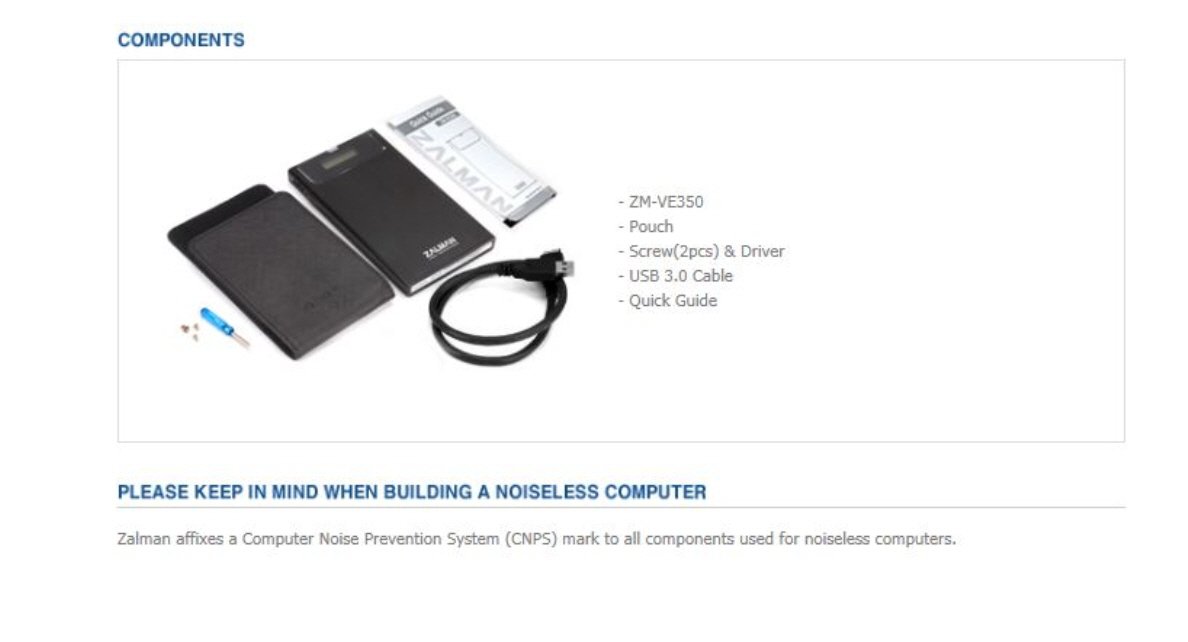 Zalman Zm Ve350 Usb Hard Drive Desertcart UAE