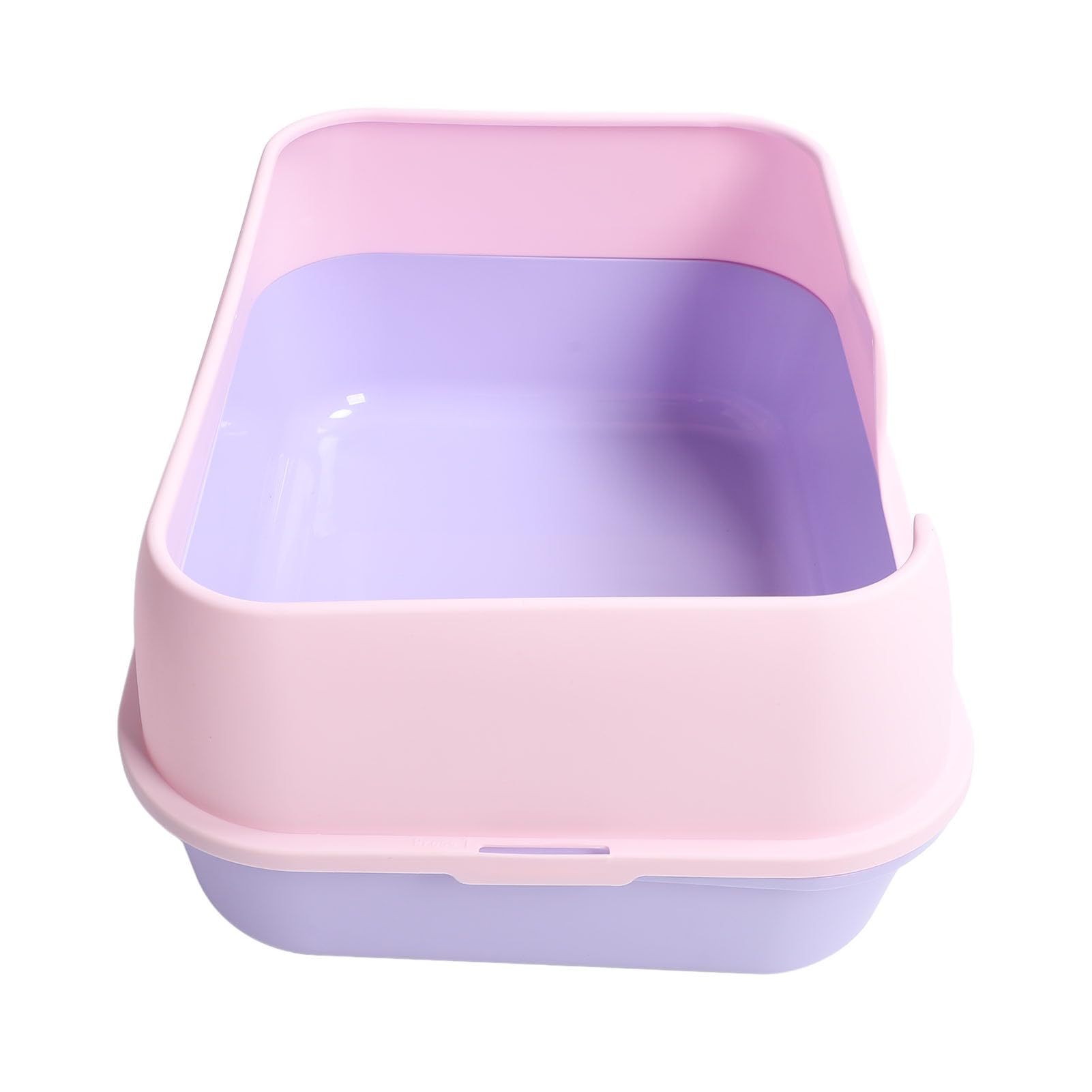 Lettiera per Gatti Semichiusa, Vaschetta in Plastica Extra Large | Design a Prova di Schizzi, Vassoio Rimovibile, Paletta Inclusa, per più Gatti, Materiale Sicuro e Non Tossico