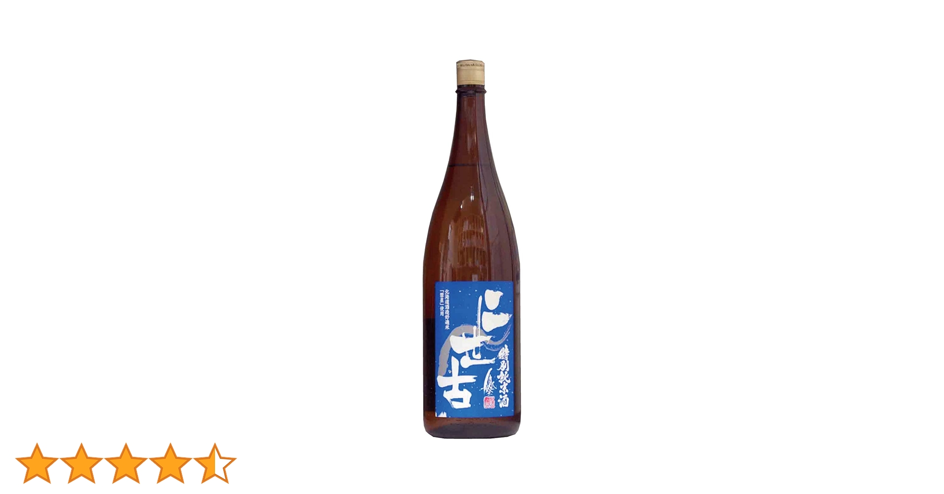 Amazon.co.jp: 二世古 特別純米 彗星 青ラベル 1800ml : 食品