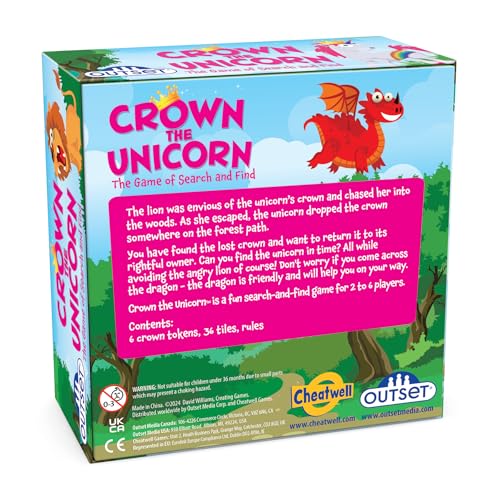 Crown the Unicorn Juego de Mesa para Niños miniatura 6