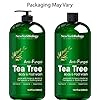 New York Biology Tea Tree Body Wash for Men and Women – Moisturizing Body Wash Helps Soothe Itchy Skin, Jock Itch, Athletes Foot, Nail Fungus, Eczema, Body Odor and Ringworm – 16 Fl oz