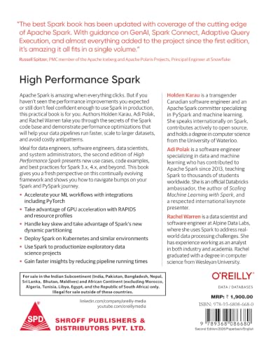 Image of High Performance Spark: Best Practices for Scaling and Optimizing Apache Spark, Second Edition (Grayscale Indian Reprint)