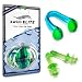 Swim Elite Swimming Ear Plugs Nose Clip Bundle