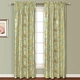 American Curtain and Home Roxy Window Curtain, 54-Inch by 84-Inch, Sage
