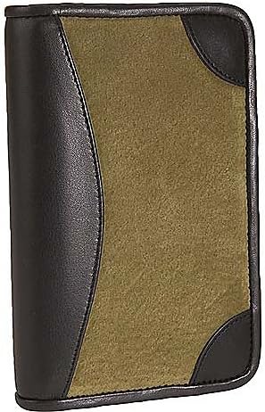 Scully Suede Zip Pocket Agenda