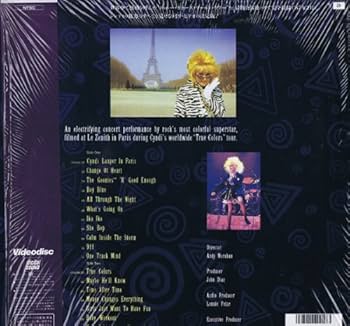 シンディ・ローパー　Cyndi Lauper Live In Paris　DVD Live In Paris : Cyndi Lauper | HMV&BOOKS online - DVT12210