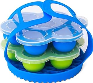 Egg Bites Mold for Instant Pot with Bakeware Sling Lifter and Cook-Safe Silicone