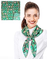 Ornaments & Holly - Deep Green - 35"x35"