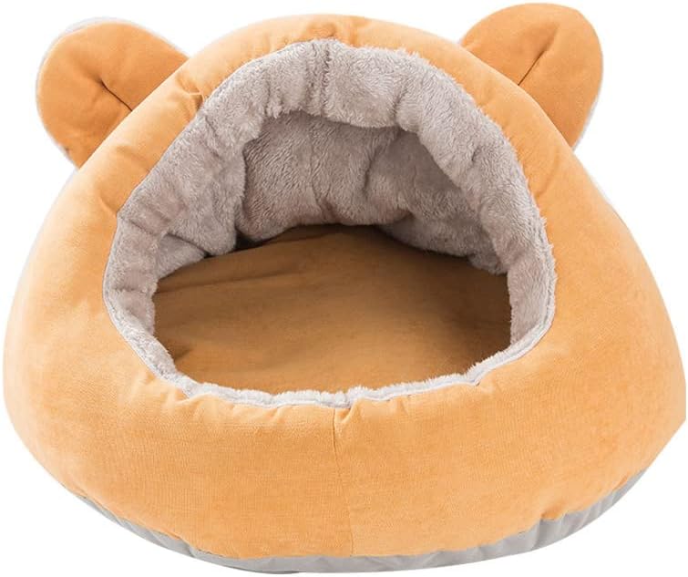 Super Soft Pet Bed Kennel Dog Round Cat Winter Warm Sleeping Bag Long Plush Large Puppy Cushion Mat Portable Cat Supplies Cat Nest Sofa