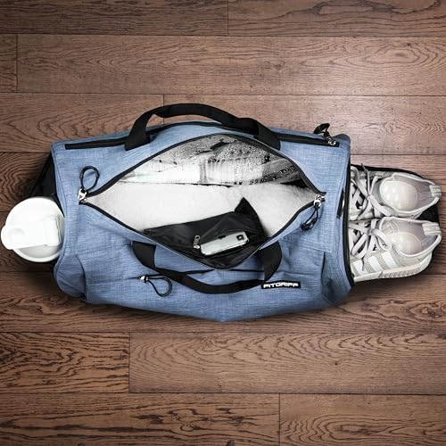 Image of Fitgriff Gym Bag for Men & Women with Shoe & Wet Compartment - Duffle Bag for Travel, Sports, Fitness & Workout