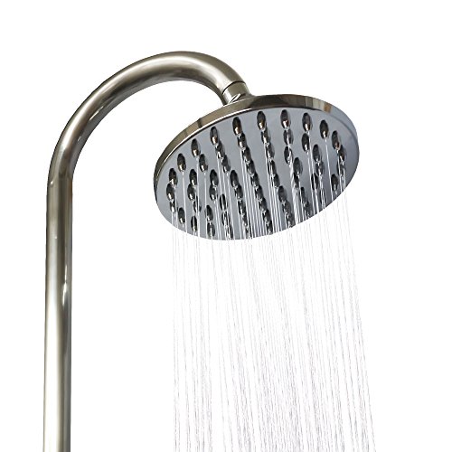 Nemaxx SD20X Douche Solaire 20L Acier Inoxydable Camping Piscine Robinet mitigeur Jardin mélangeur