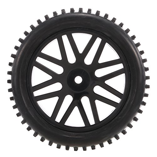 KKmoon 4 PCS 1/10 RC Off-road pneu ponto do prego padrão do passo V Hole Rim para 1/10 HPI Redcat RC