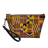 FOR U DESIGNS African Tribal Style Women Toiletry Cosmetic Bag for Travel Makeup Bag Zipper Pouch