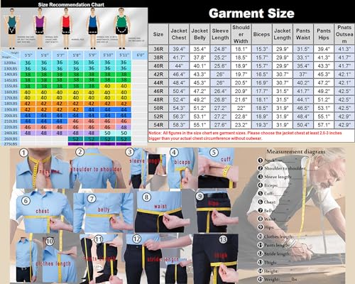 Wemaliyzd Men's 2 Pcs Suit Shawl Lapel Classic Patterned Wedding Blazer Separate Pants(Ivory,52R)3