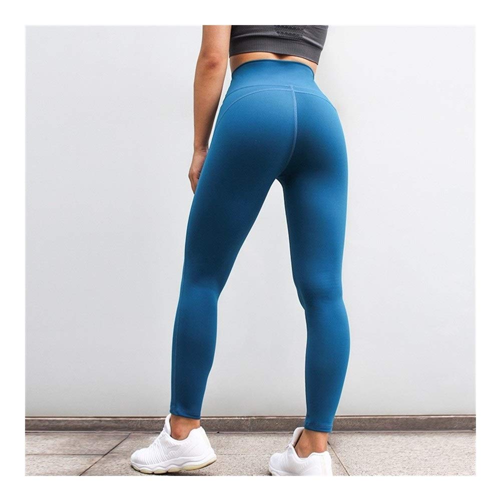 Leggings Leggins Gimnasia for la Aptitud Deporte de Las Mujeres Pantalones de Yoga Deportiva Medias de Mujer Desgaste de los Deportes de Alta Panza de la Cintura Control de Legging Skinny