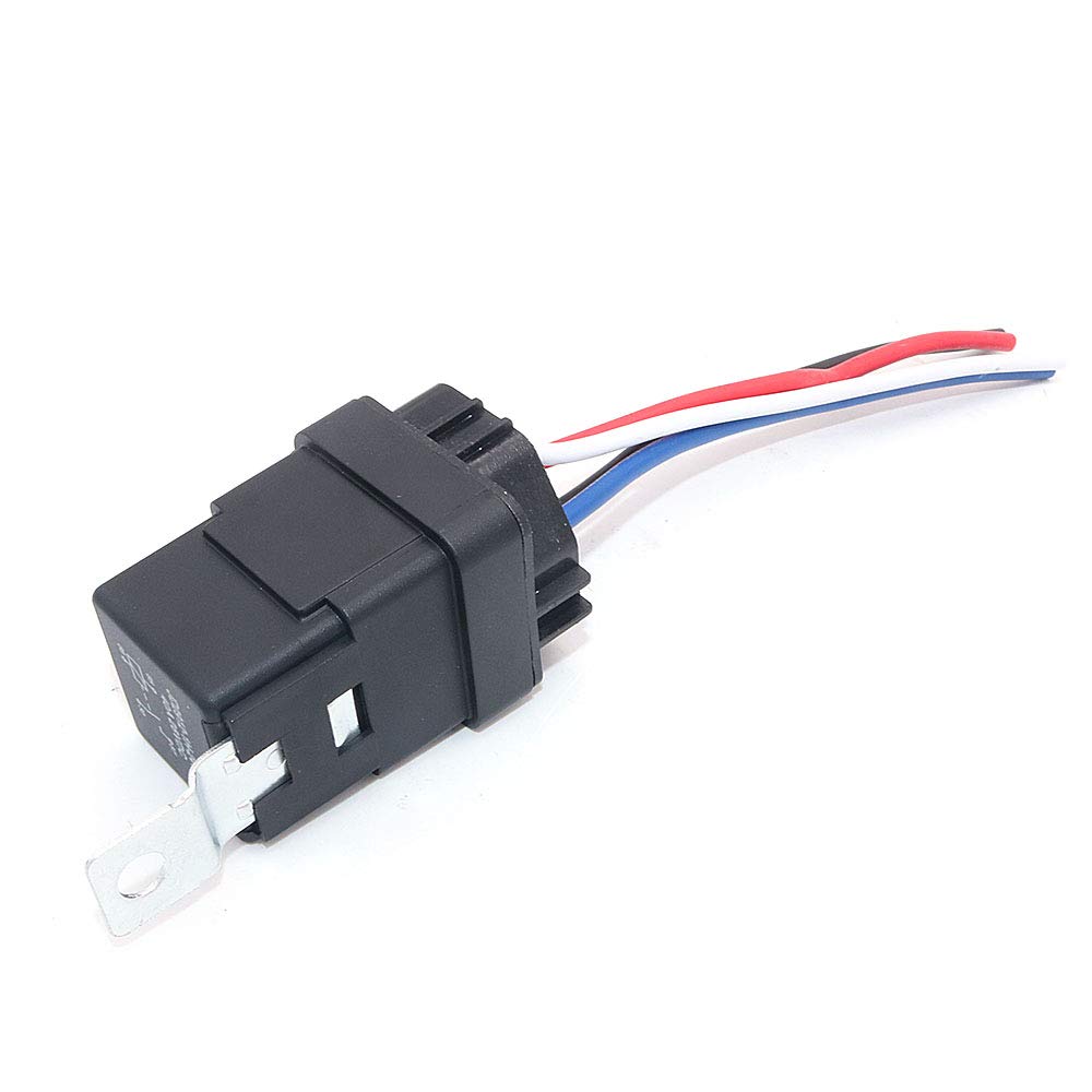 2 Harnais De Relais étanches DollaTek 12V 5 Broches - 40/30A, Câbles 16/14AWG