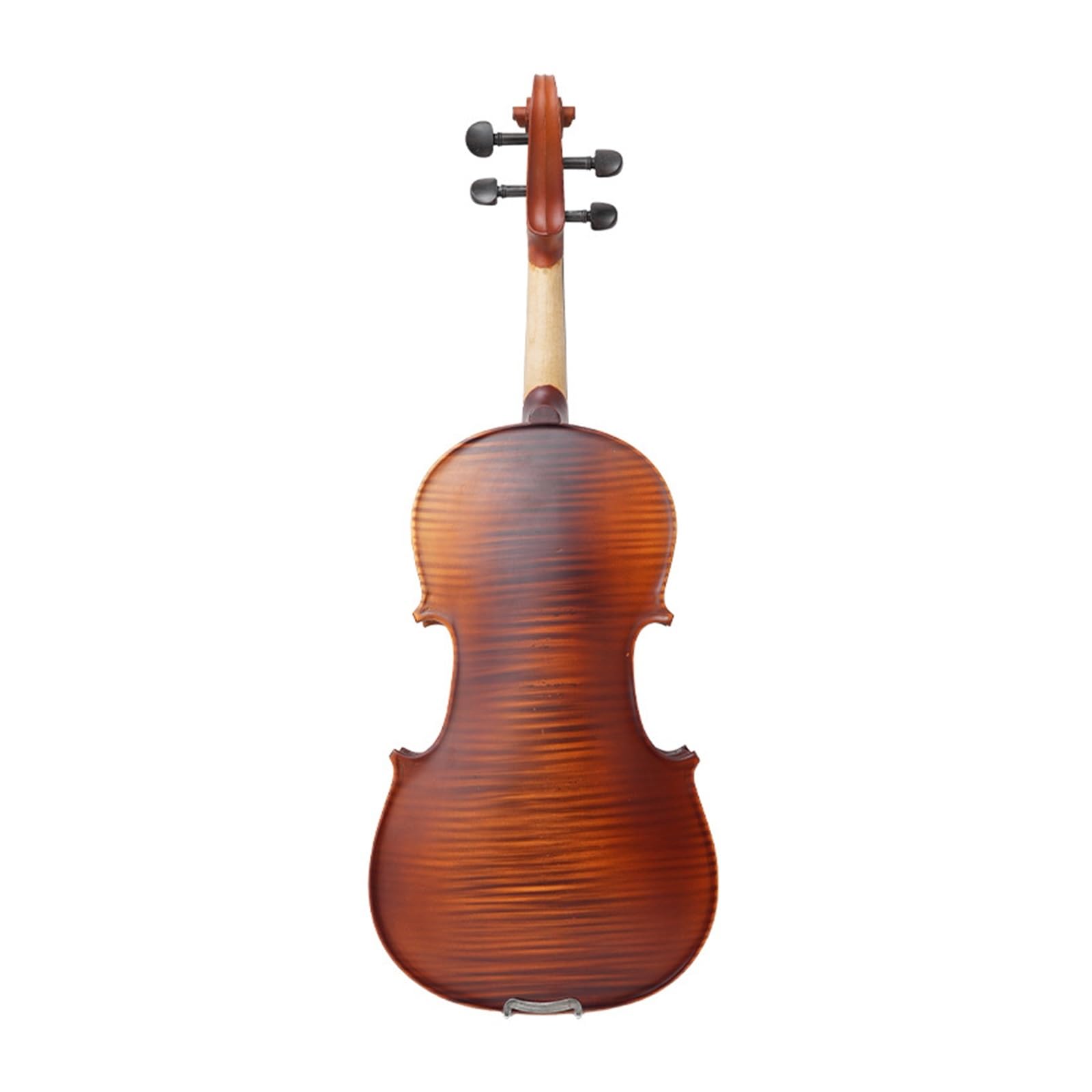 Violín De Práctica Totalmente De Madera Maciza Para Principiantes Hecho A Mano Con Accesorios De Ébano Instrumento De Violín(1/4)