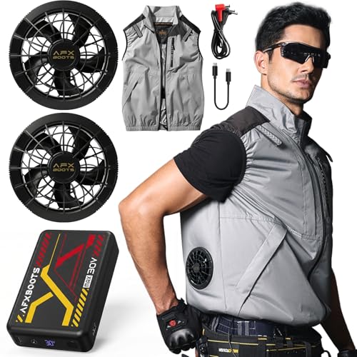 Amazon.com: LABEWVI 30V Cooling Vest with 20000mah Battery Pack 2