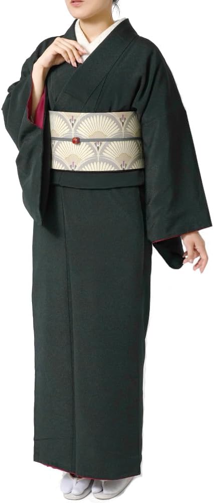 振袖用長襦袢】 袷 捻梅地紋 暈し染め 松坂屋扱い 刺繍半衿＆衣紋抜き