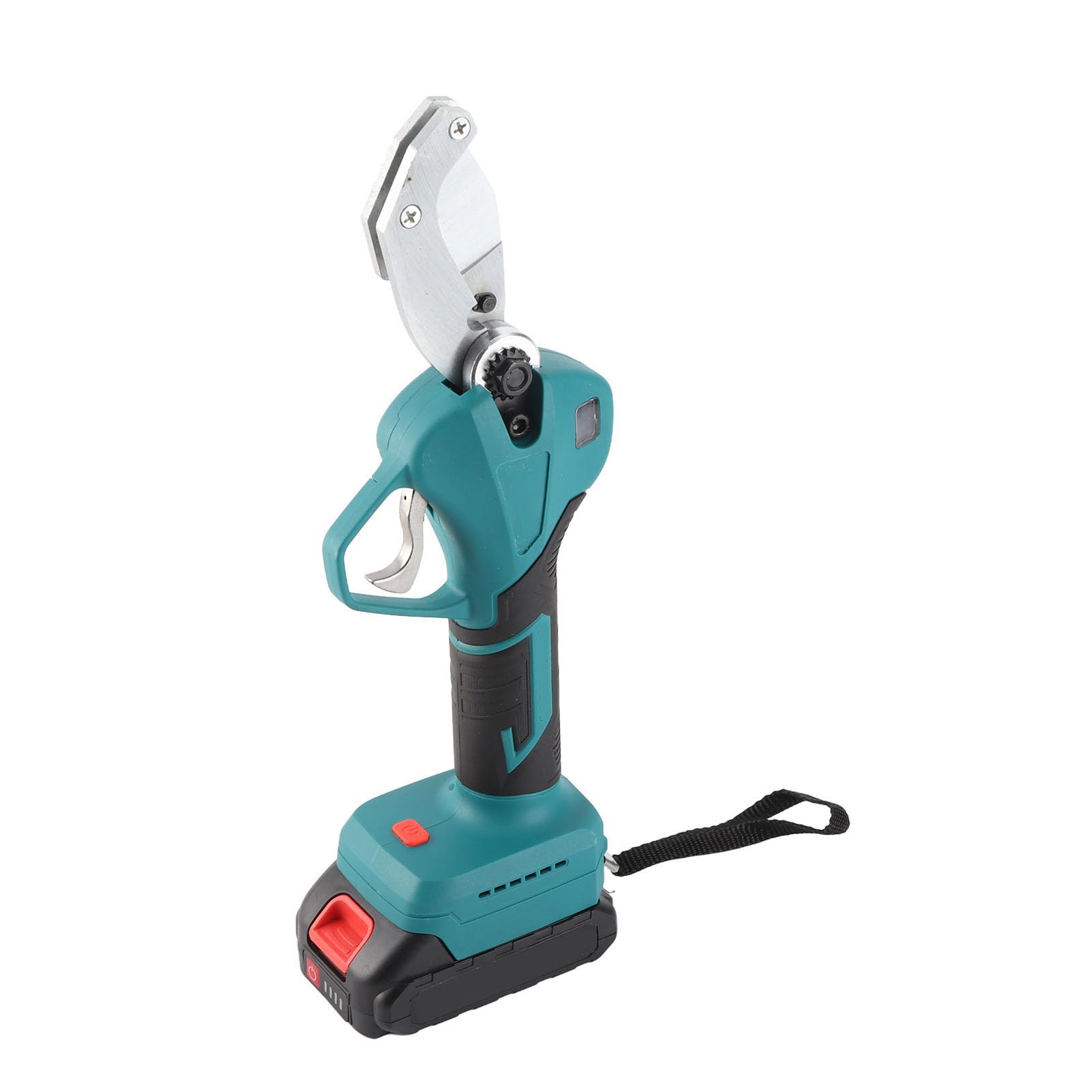 Cortatubos eléctrico con batería de litio de 21 V 2000 mAh y hoja de acero inoxidable SK5 para tubos de plástico HDPE, polipropileno, PEX y poliéster - Motor con núcleo de cobre