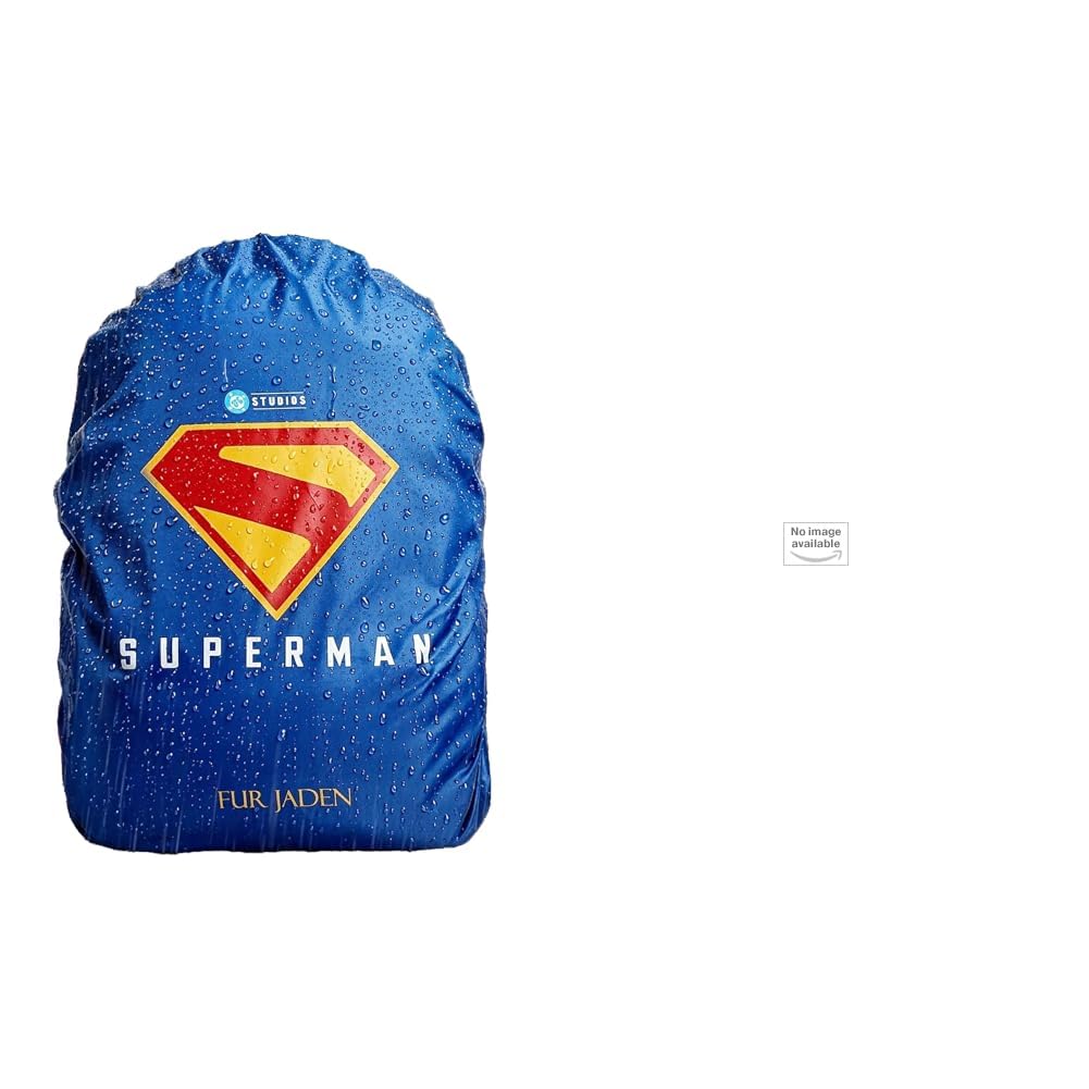 fur jaden Superman Waterproof Rain Cover for Backpacks with Pouch for Storage | Waterproof + Structured Smart Tech Backpack I 15.6 Inch Laptop Compartment I USB-C and USB-A Charging Port I-picture-15