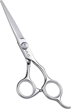 Hair Cutting Scissors, ULG Professional Hair Scissors 16.5 cm Right-Hand Razor Edge Barber Shears Salon Hair Cutting Shears Made of Japanese Stainless Steel, Hand Sharpened Silver