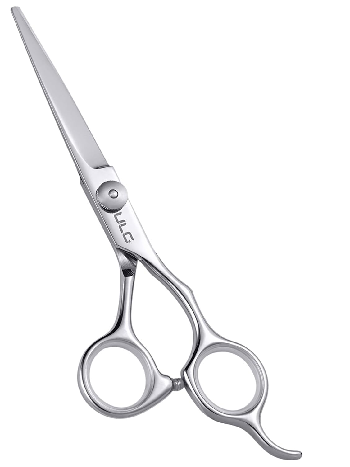 Hair Cutting Scissors, ULG Professional Hair Scissors 6.5” Right-Hand Razor Edge Barber Shears Salon Hair Cutting Shears Made of Japanese Stainless Steel, Hand Sharpened Silver