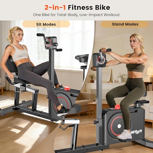 Recumbent Bike with High Back Support