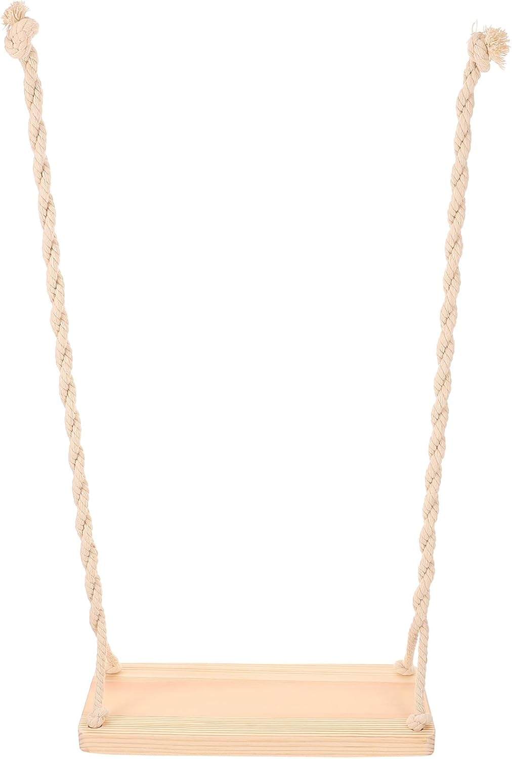 EXCEART Photography Wooden Swing Prop - Rugged Tough Built Tool Baby Photography Props Swing Chair Wooden Swing Furniture