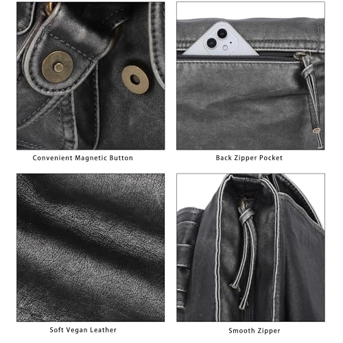 Image of Angel Kiss Purses and Handbags for Women,Vegan Leather Hobo Purses Crossbody Hobo Bag Tote Satchel Handbags