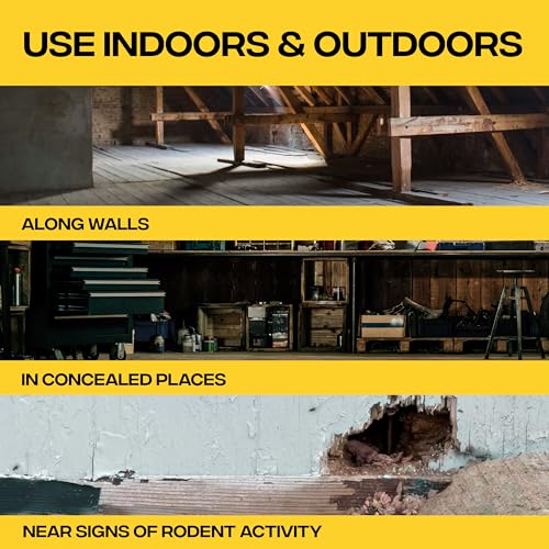 image for Victor Rat Poisoning for Inside & Outside Use - Kills Rats, Mice, Mead