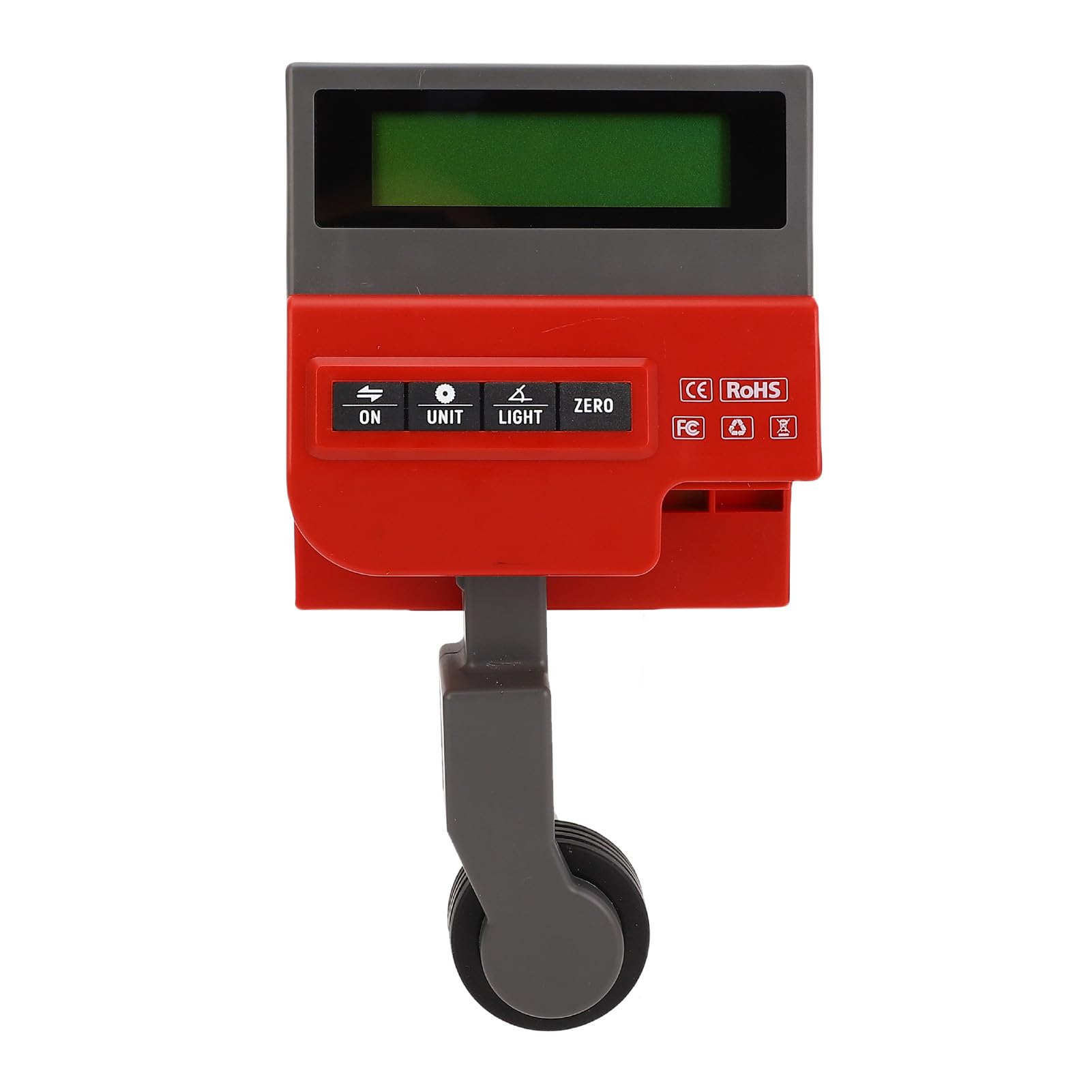 Generic Troncatrice Strumento di Misurazione Calibro 0 99Mm Morsetto Telemetro Digitale per Profili in Legno e Alluminio, Display LCD Strumento di Misurazione della Lunghezza per Macchine da Taglio
