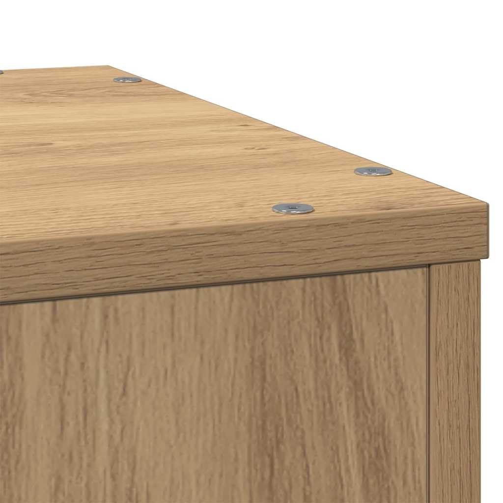 Supporto per piante in rovere Artisan, 33 x 33 x 100 cm, in legno