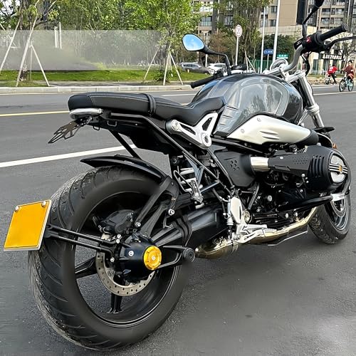 Support de Plaque pour Moto BMW R9T : Solution Fixation Arrière Épurée