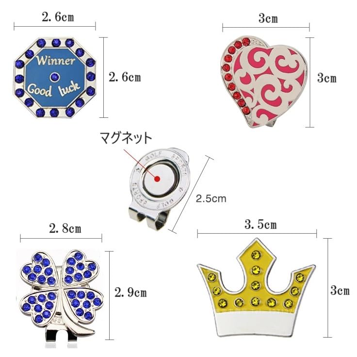 グリーンマーカー Amazon | ゴルフ マーカー マグネット ゴルフマーカー グリーン