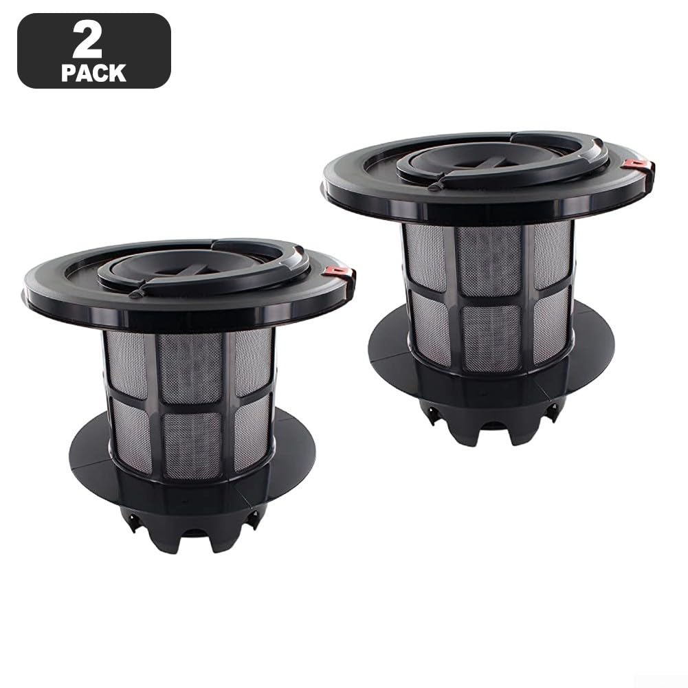 Filtro ciclónico lavable para aspiradoras compatible con Relaxx'x Prosilence y para modelos Siemens que reemplazan el número de pieza 00708278, cilindro separador de polvo de plástico negro (paquete