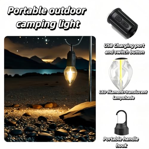 Portable USB-C Rechargeable LED Lantern