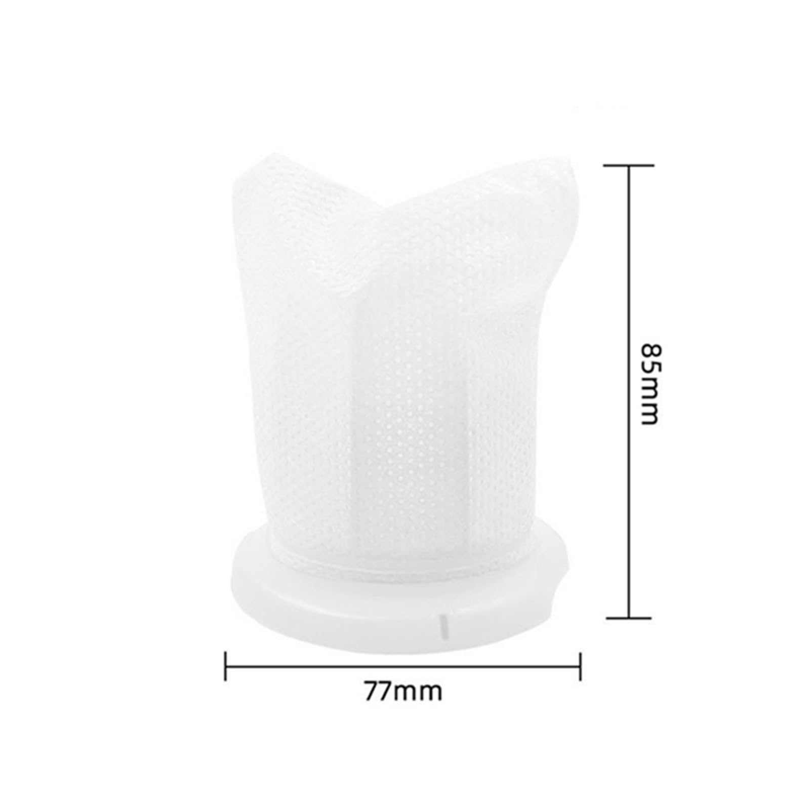 6 Pieces Replacement Filter Dirt Filter?Compatible for Vorwerk Kobold VC100 Washable Cordless Hand Vacuum Cleaner